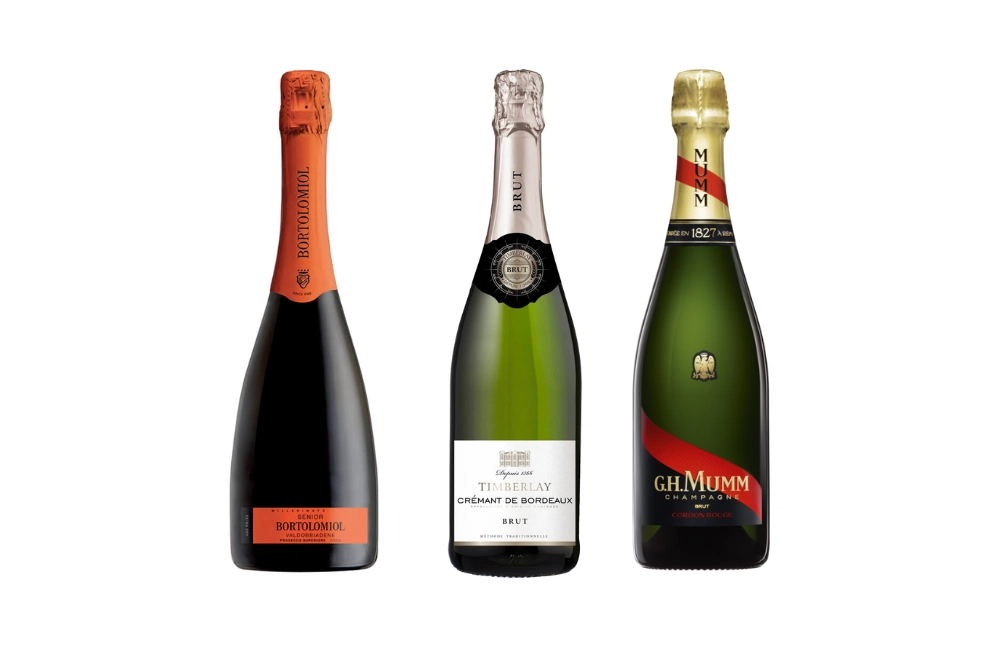 Differenze tra spumante prosecco e champagne