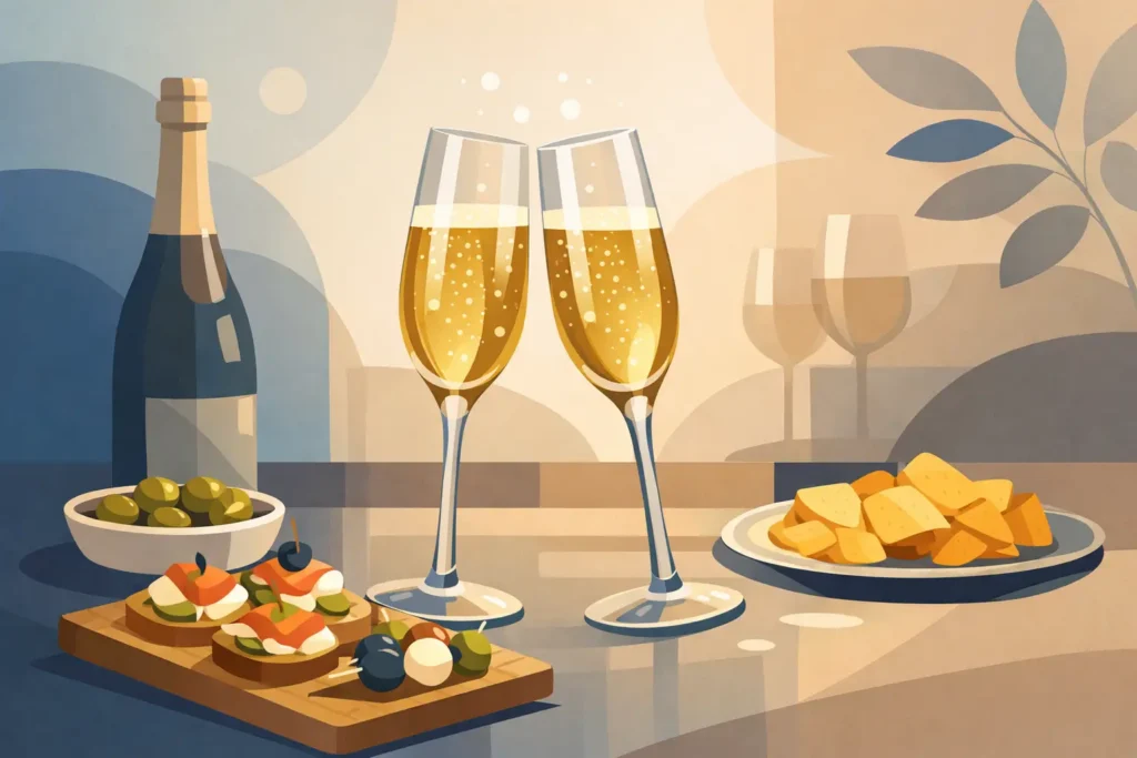Bollicine per aperitivo gourmet: come sceglierle