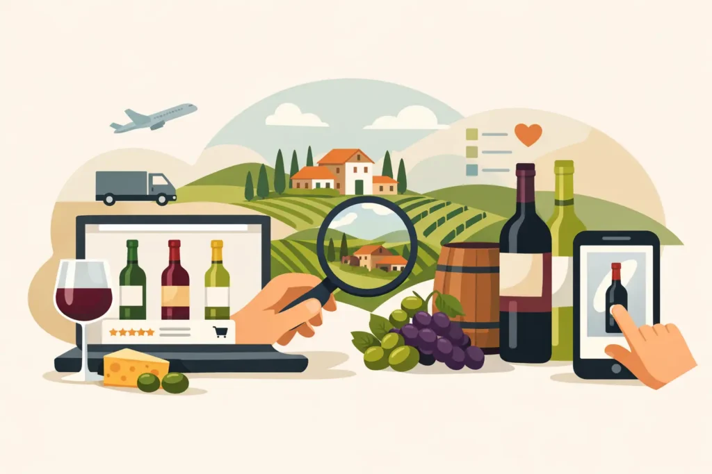 Cantine italiane online: come scegliere bene