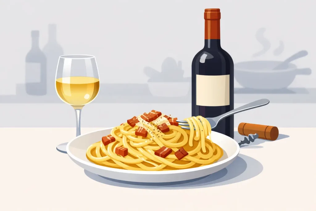Che vino abbinare alla carbonara