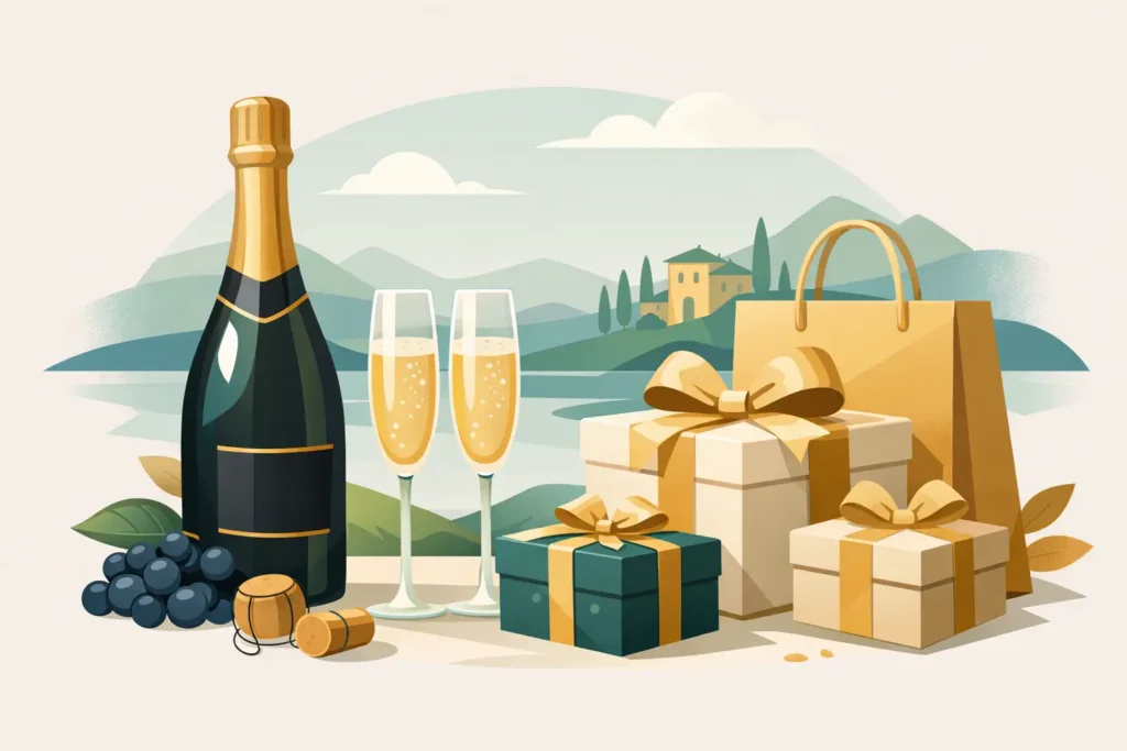 Franciacorta per regalo elegante: come sceglierlo