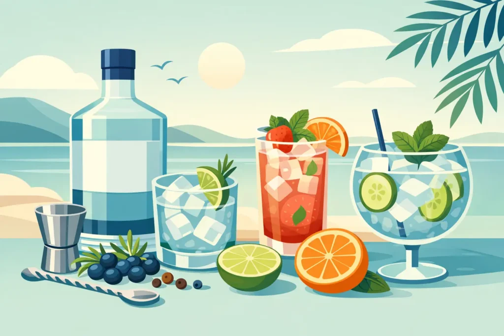 Gin per cocktail estivi: come sceglierlo