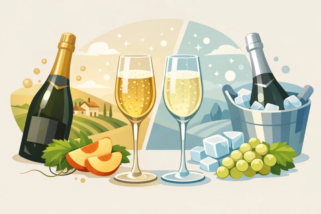 Prosecco Extra Dry: differenza e scelta