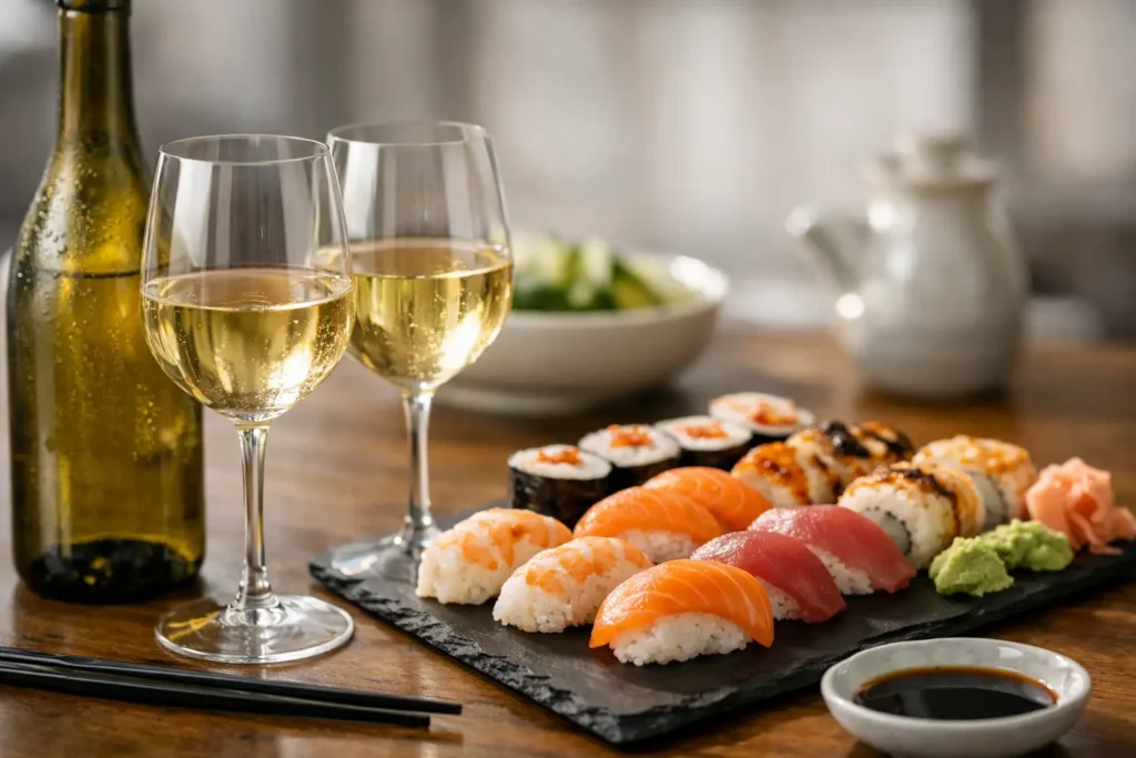 Quale vino bianco con sushi scegliere