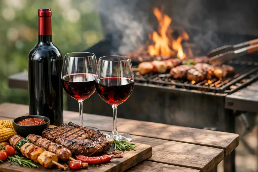 Vino rosso per grigliata: come sceglierlo