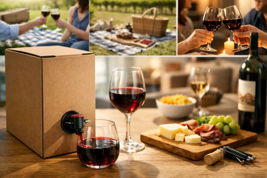 Bag in box: il vino pratico per ogni occasione