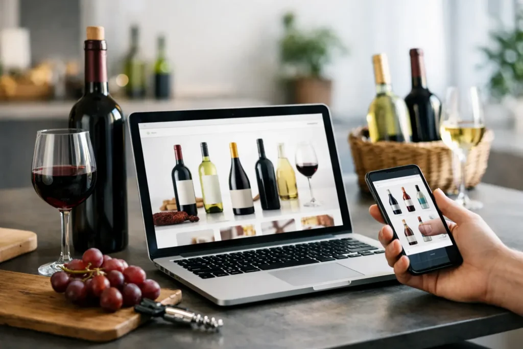 Tendenze acquisti vino digitale in Italia