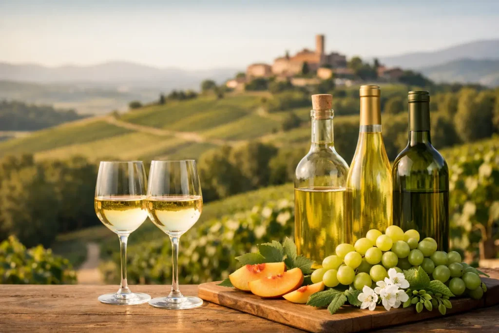 Guida ai vini bianchi aromatici italiani