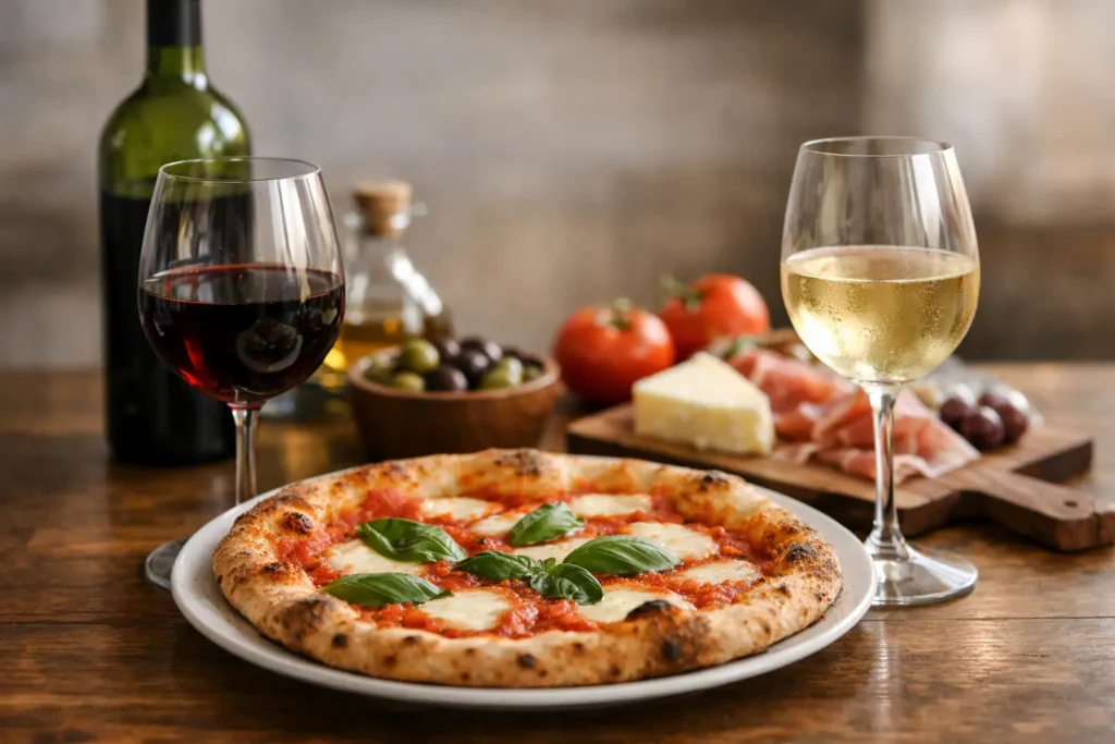 Pizza e vino: abbinamento per scegliere bene