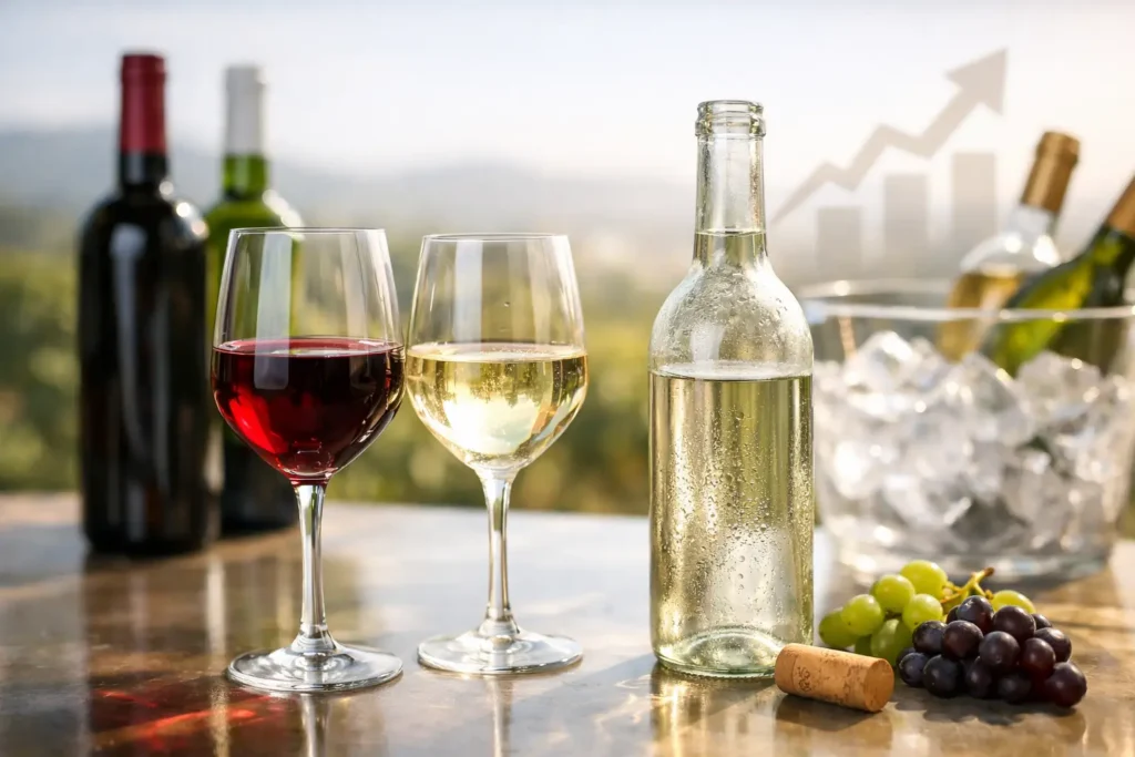 Tendenze vini dealcolati 2026 da conoscere